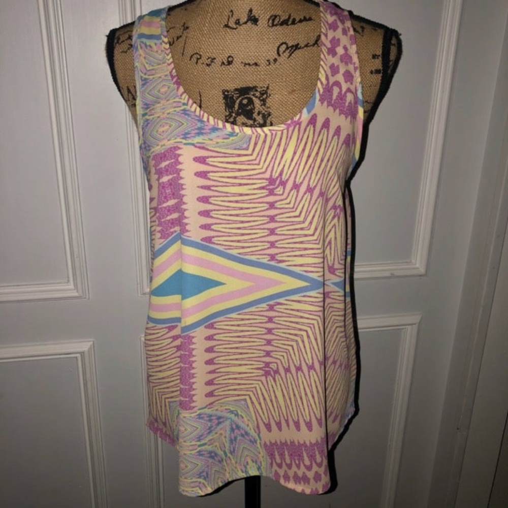 Yellow & Pink Tank